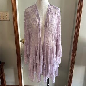 Origami Owl Lavender Lace Kimono